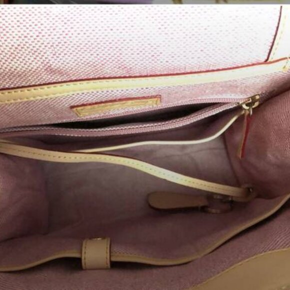 Authentic Dooney & Bourke Floral Print Large Janine Satchel - Picture 6 of 8